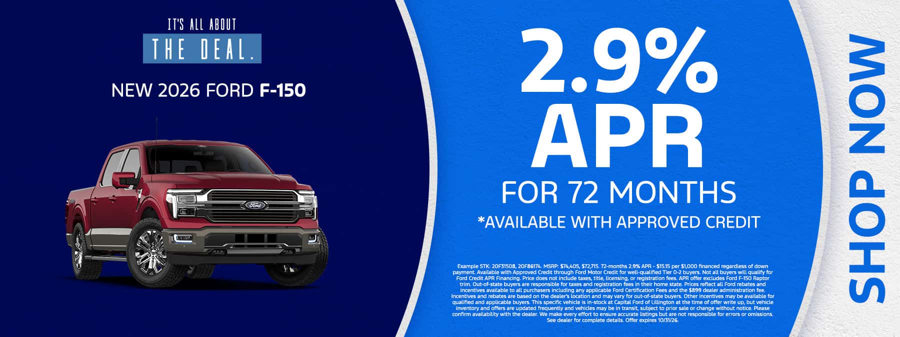 New 2026 Ford F-150