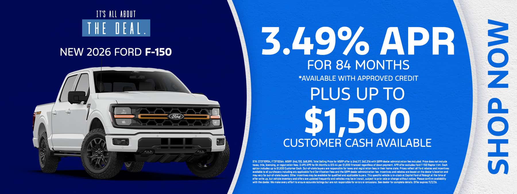 New 2026 Ford F-150