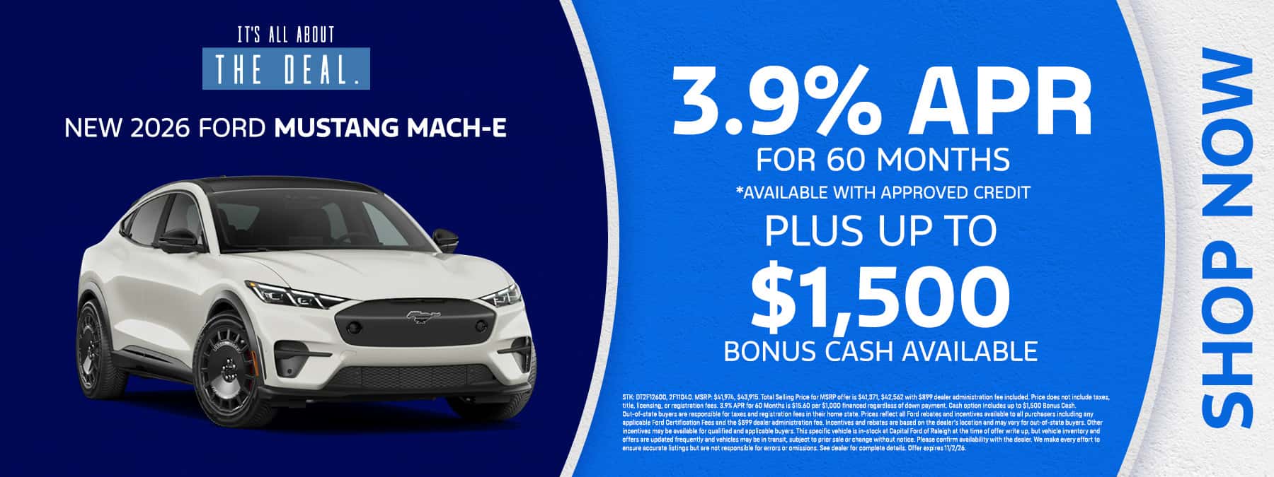 New 2026 Ford Mustang Mach-E