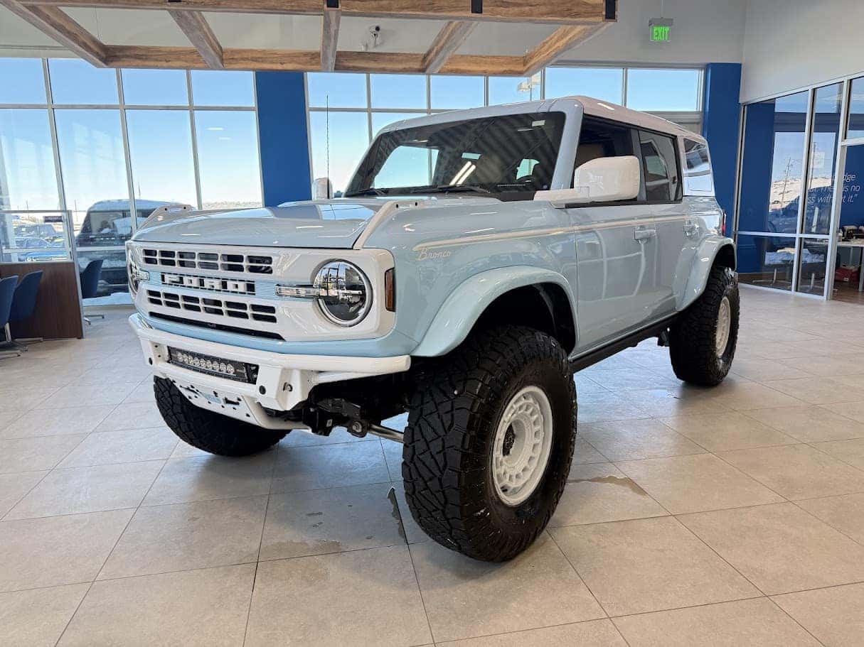 Robbin's Egg Blue Bronco Heritage