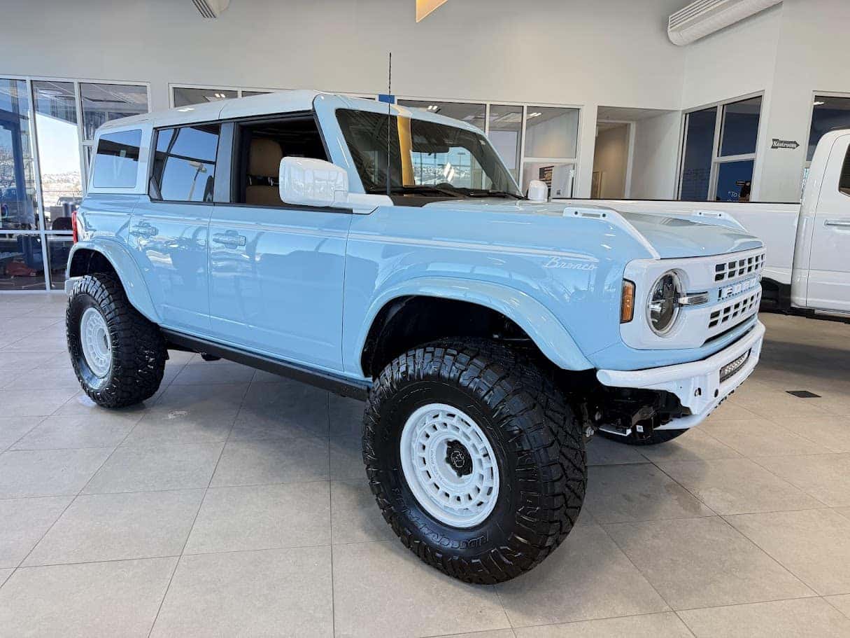 Robbin's Egg Blue Bronco Heritage