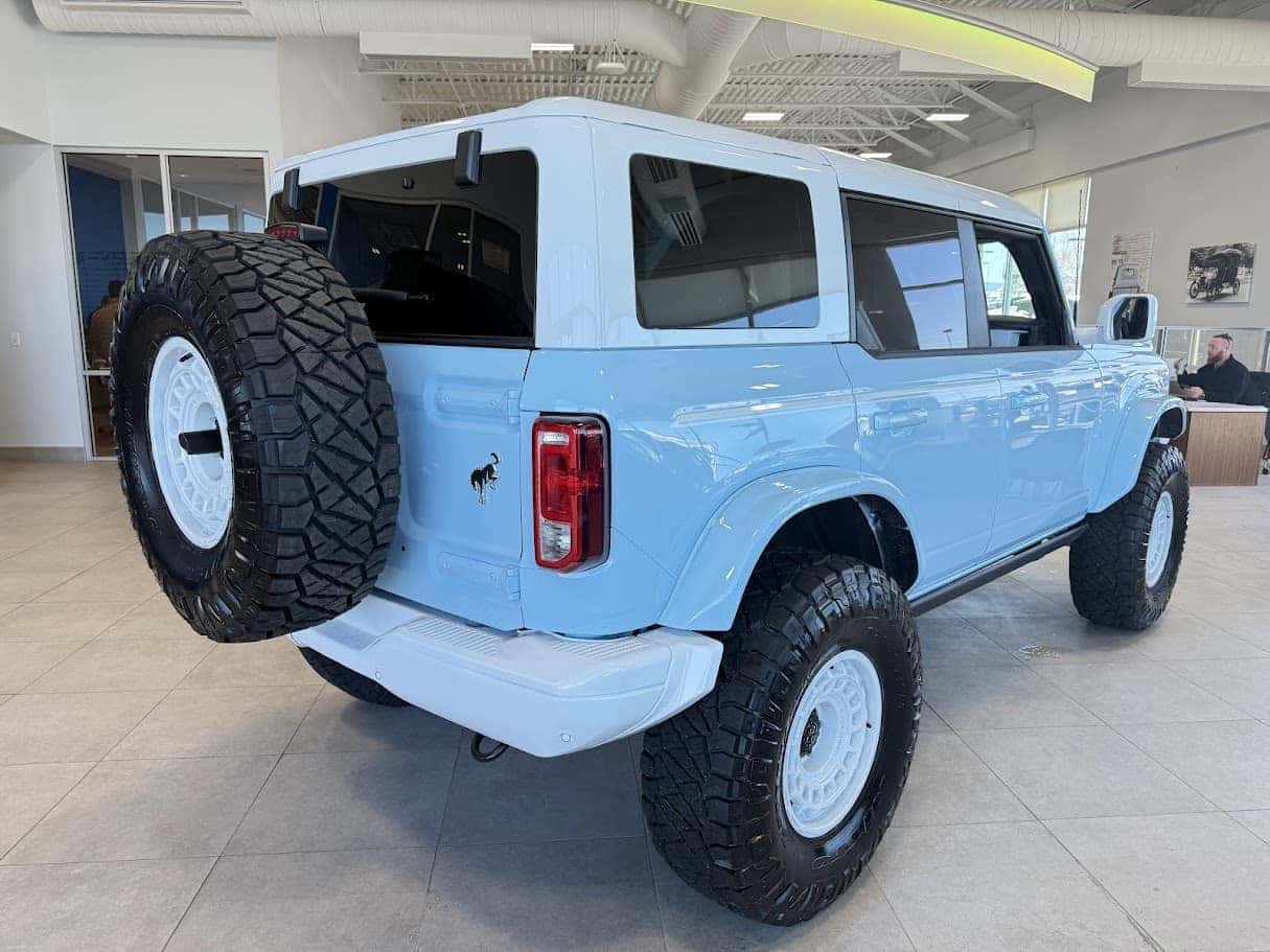 Robbin's Egg Blue Bronco Heritage