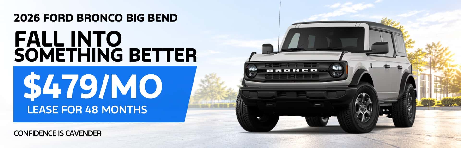 2026 Ford Bronco Big Bend