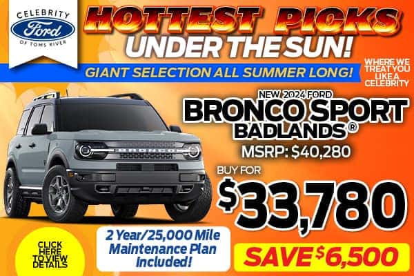 NEW 2024 FORD BRONCO SPORT BADLANDS 