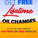 Lifetime Oil Changes and Tire Rotations at Chesrown Ford of Sidney
