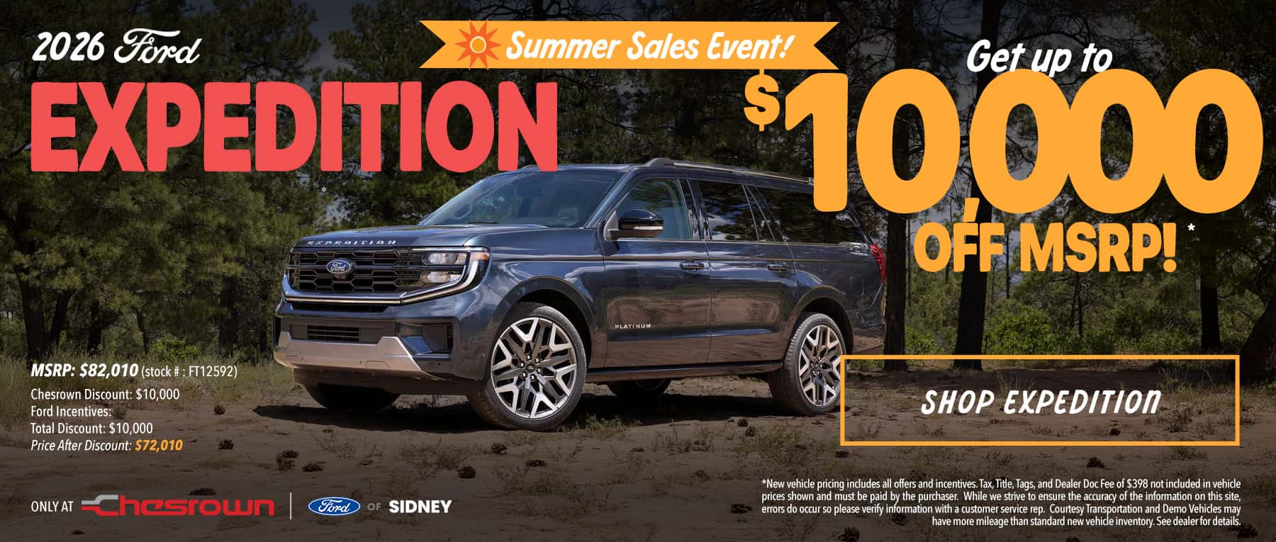 Ford Expedition in Sidney Ohio