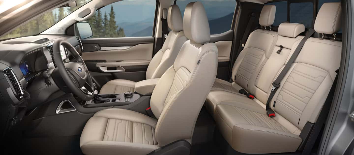 2026 Ford Ranger interior and cargo image