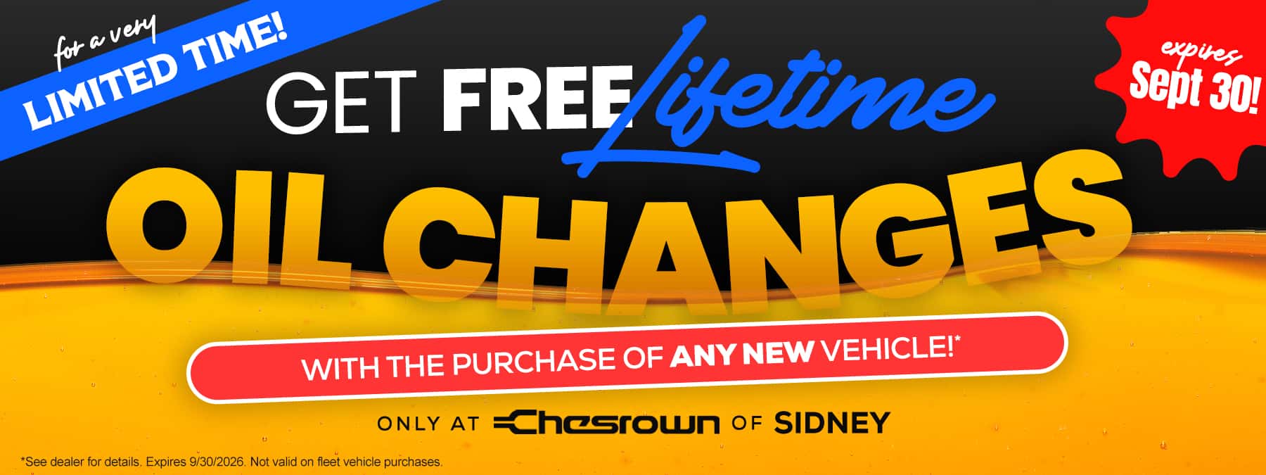 Free Oil Changes