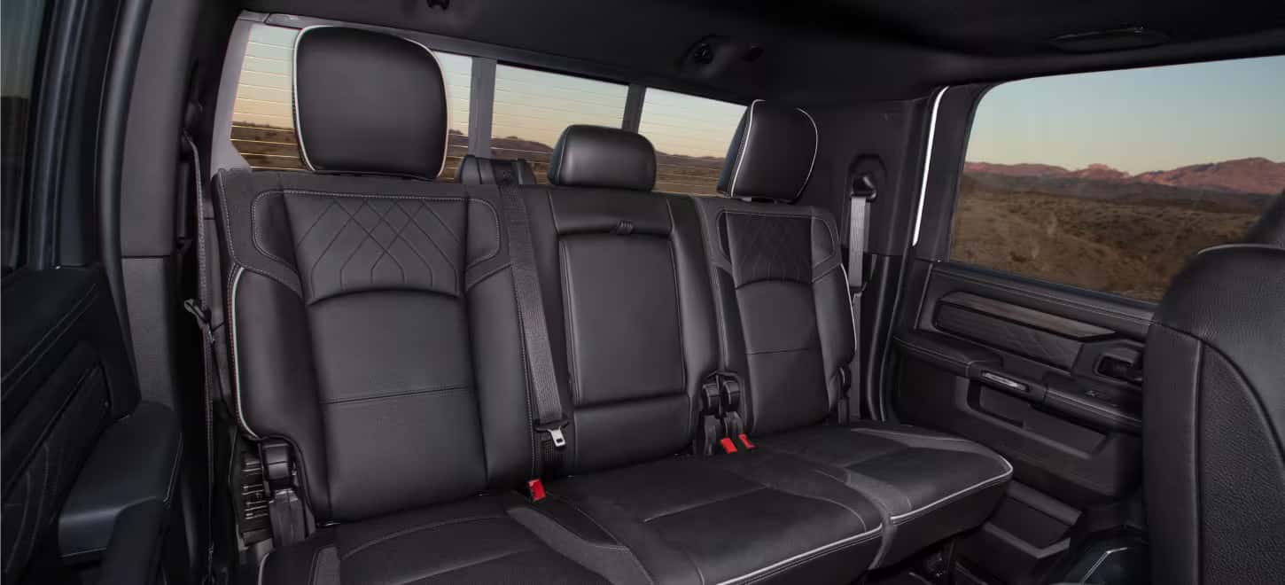 2027 Ram 2500 interior space and cargo