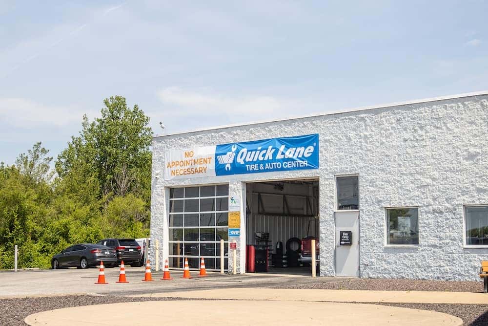 quick lane storefront