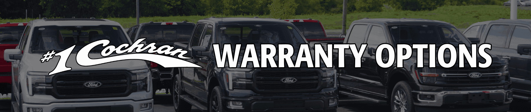 #1 Cochran Warranty Options top banner
