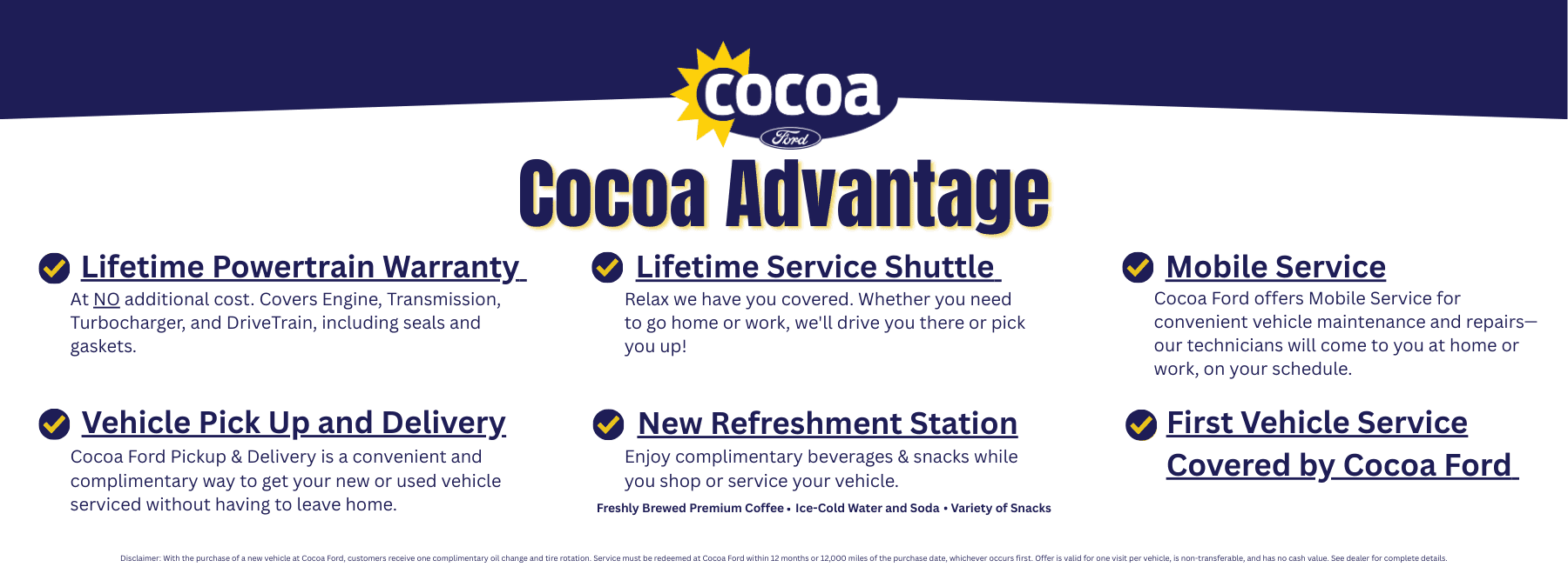 Cocoa Ford Advantage