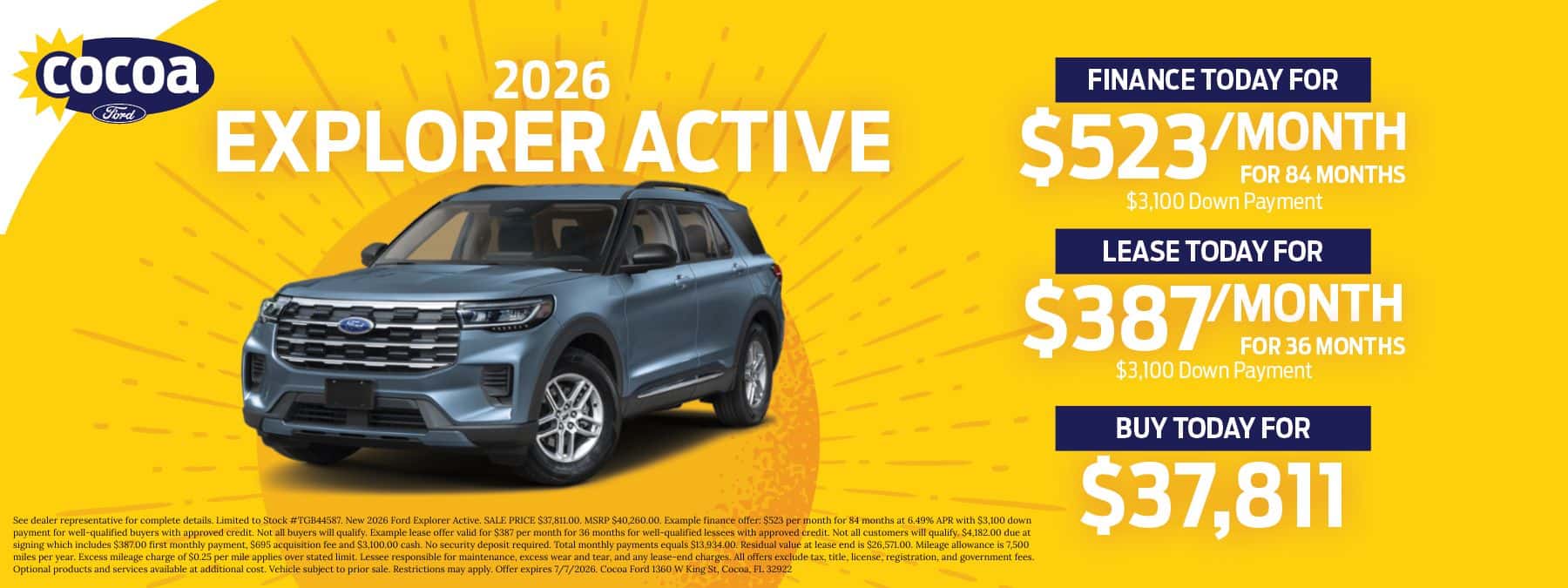 Cocoa Ford | Ford Explorer