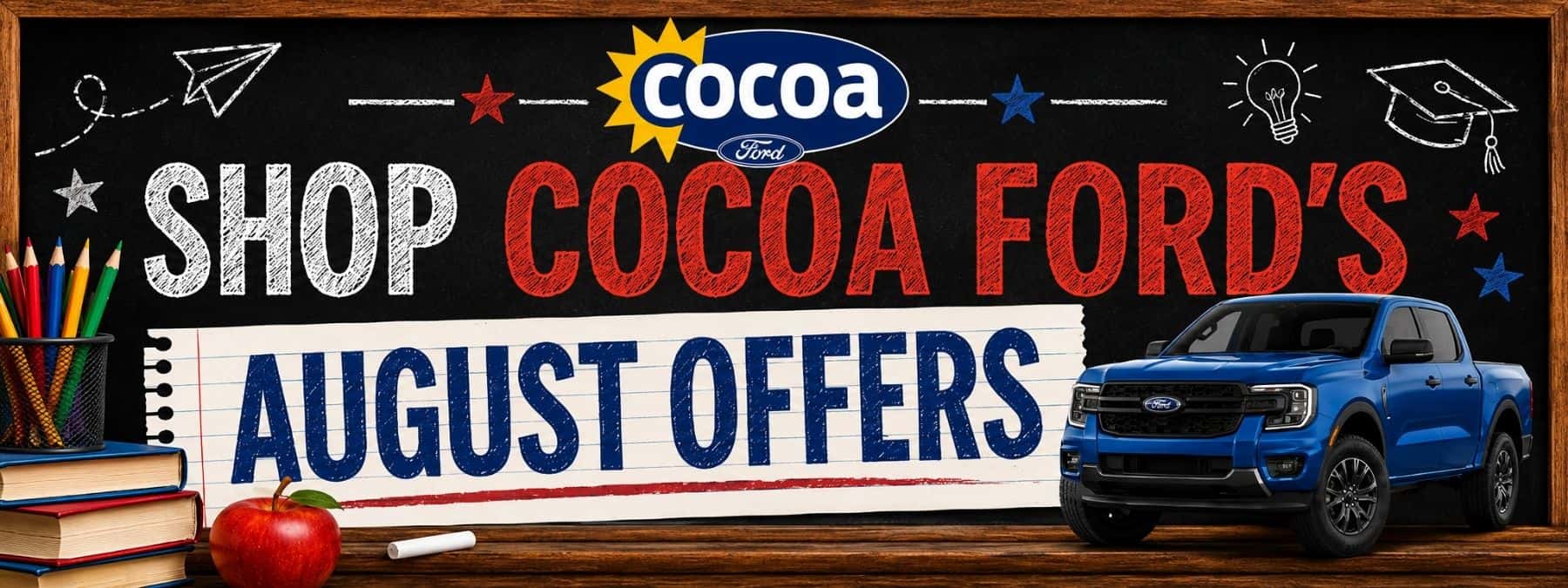 Cocoa Ford | August Special Offers