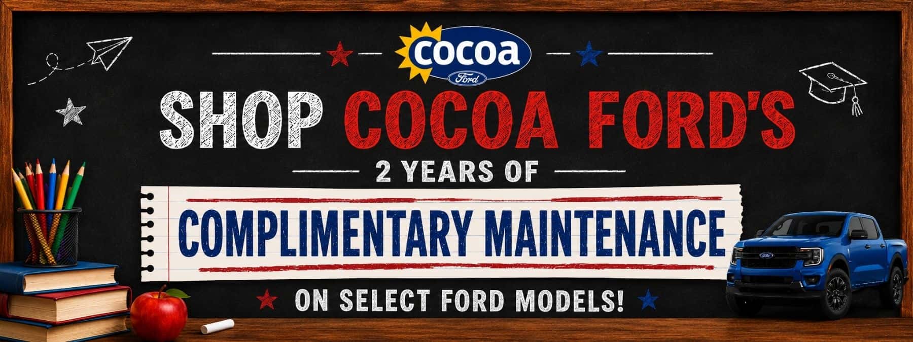 Cocoa Ford | 2-Year Complimentary Maintenance