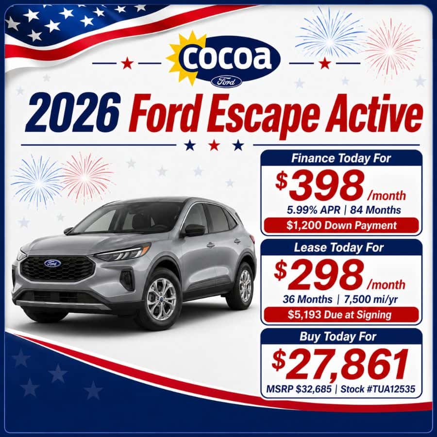 2026 Ford Escape Active