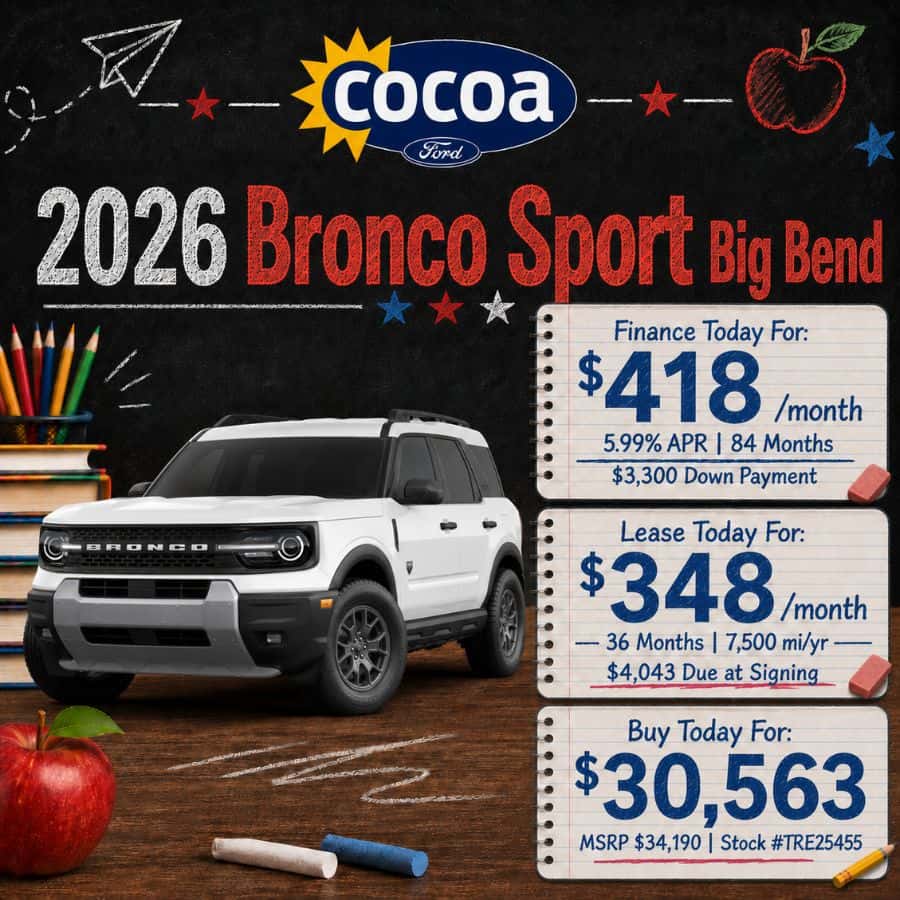 2026 Bronco Sport 
