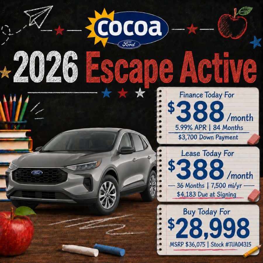 2026 Ford Escape Active