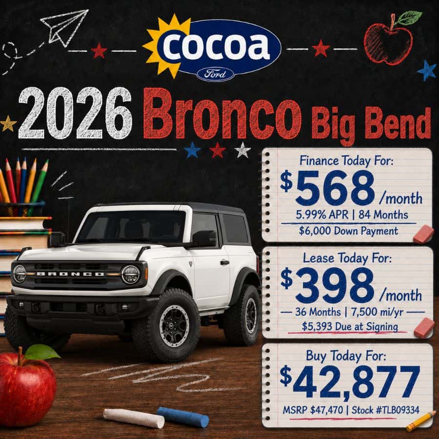 2026 Ford Bronco 