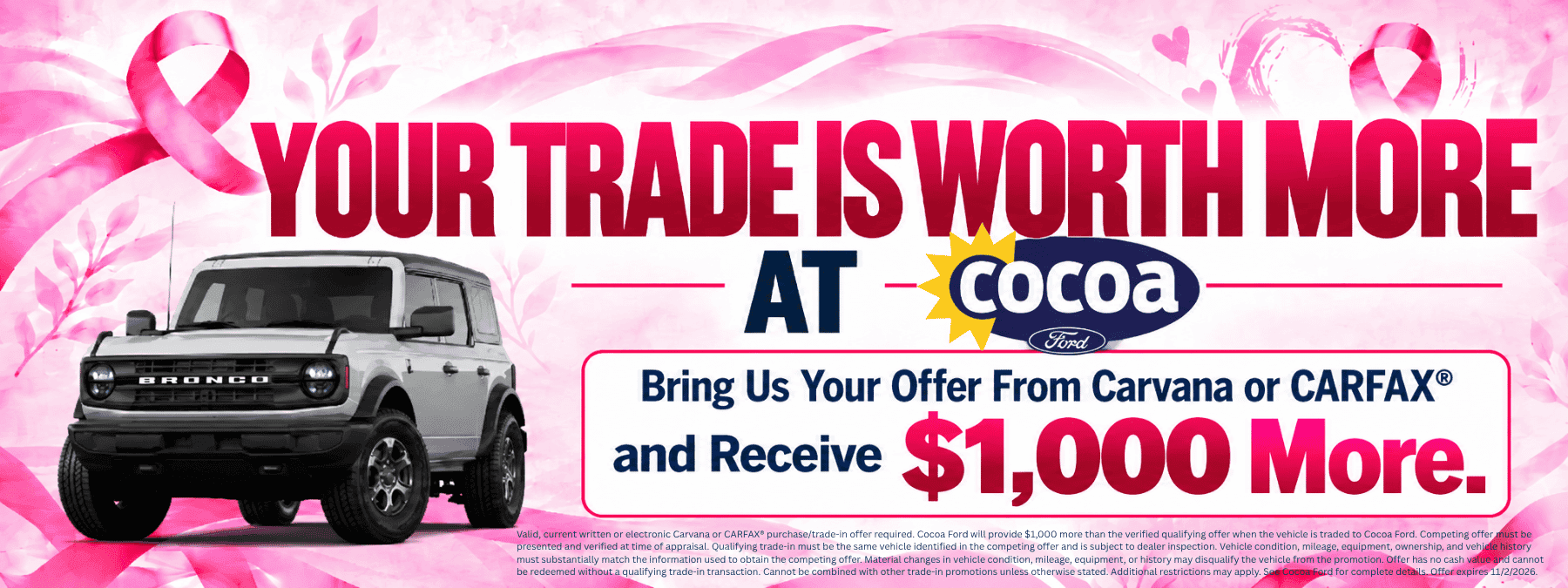 Cocoa Ford | Trade-in Bonus