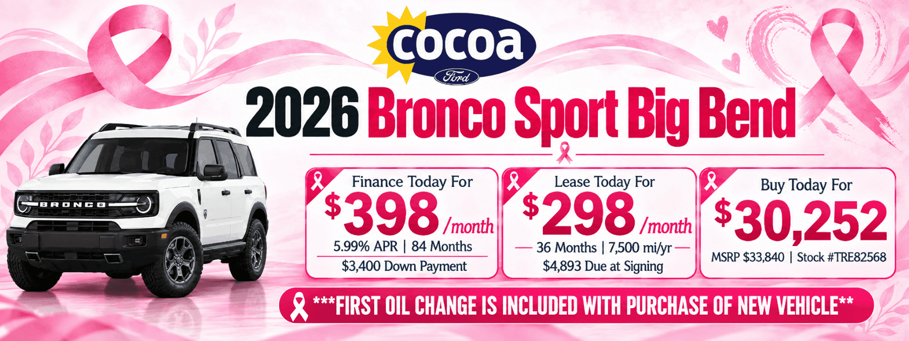 Cocoa Ford | 2026 Ford Bronco Sport