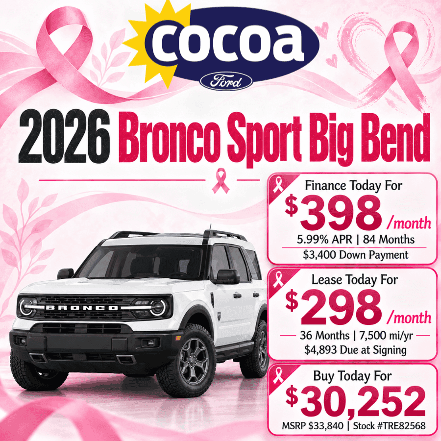 2026 Ford Bronco Sport 