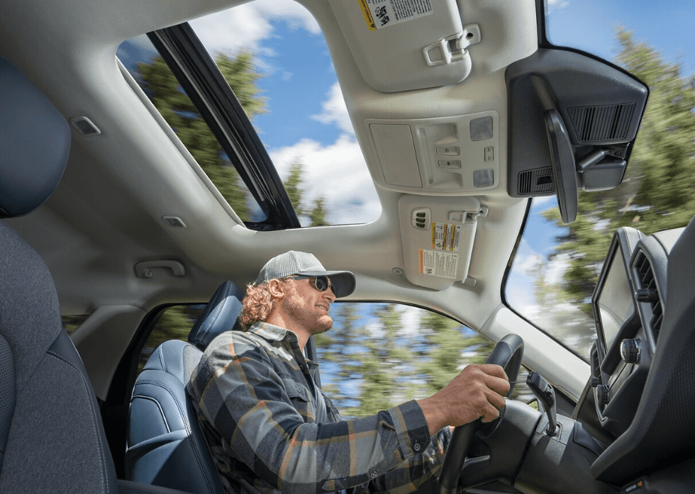 moonroof of the 2024 ford bronco sport