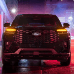 All new Ford Explorer front grille