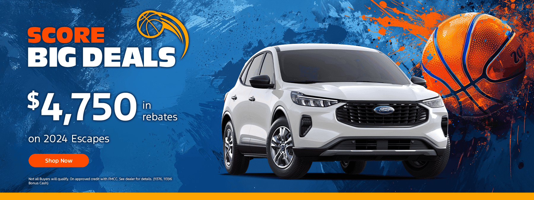 $4,750 in rebates on 2024 Escapes