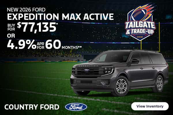 Save on New 2026 Ford Expedition Max Active!