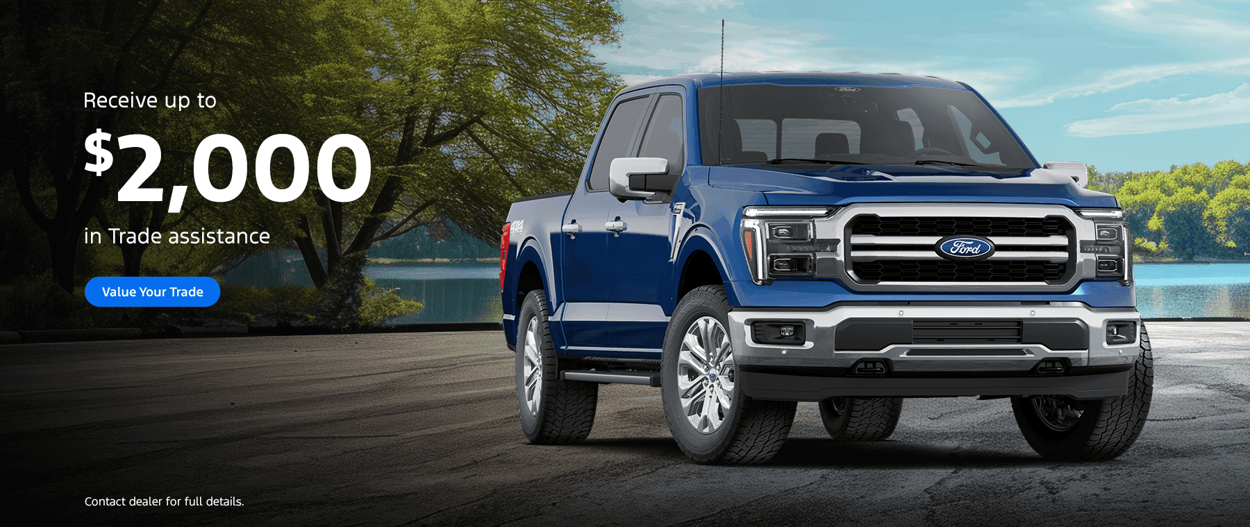 $2,000 offer on your vehicle trade!