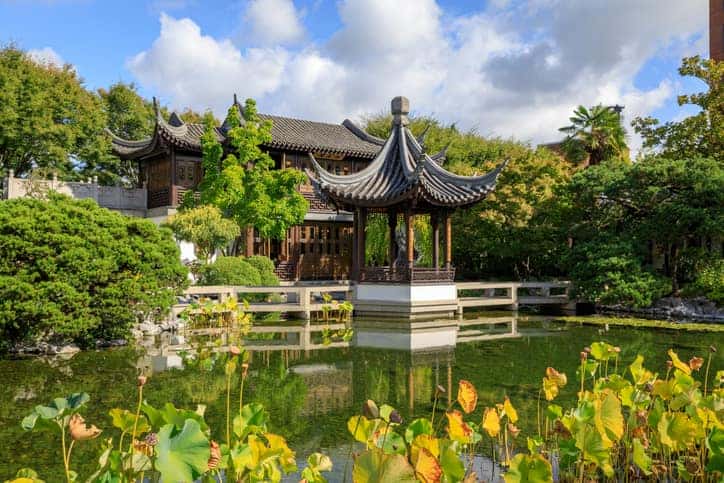 Lan Su Chinese Garden is an authentic Chinese garden located in the heart of Portland, Oregon.