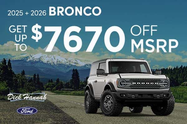 2025/2026 Bronco's