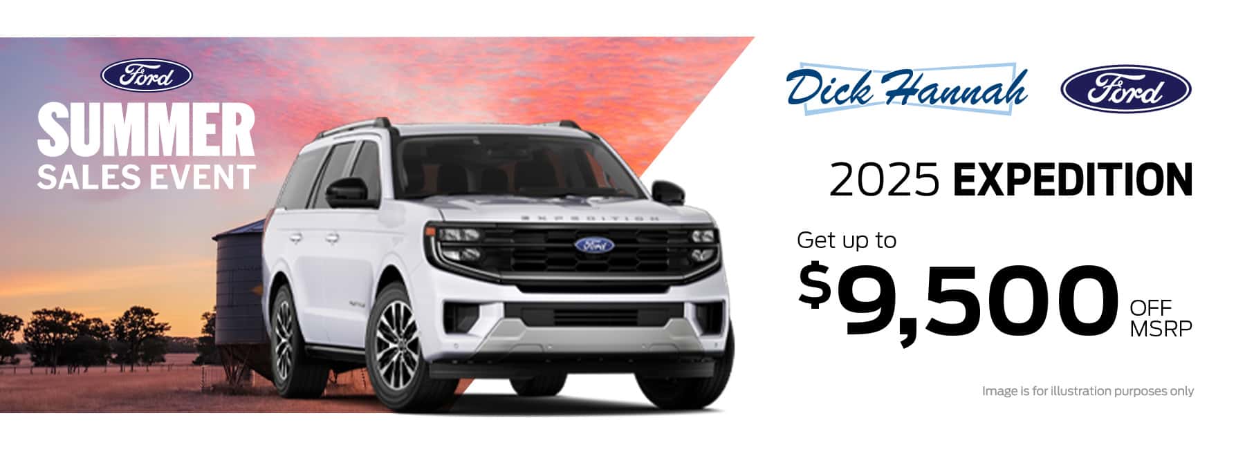 Get up to $9500 off MSRP on 2025 Expedition