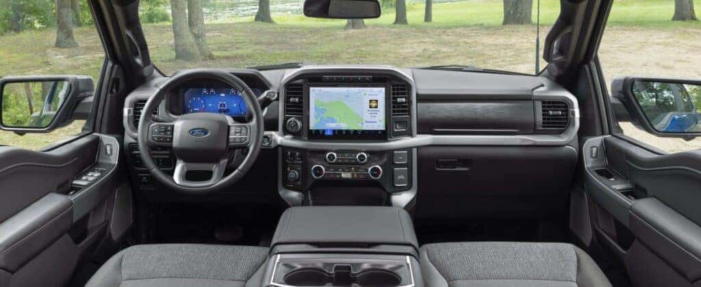 The Magnificent Front Interior of The Amazing 2024 Ford F-150