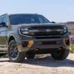 The Brand-New 2025 Ford Expedition, Epically Parked On Sand Hill, With Hills And Grass In The Background
