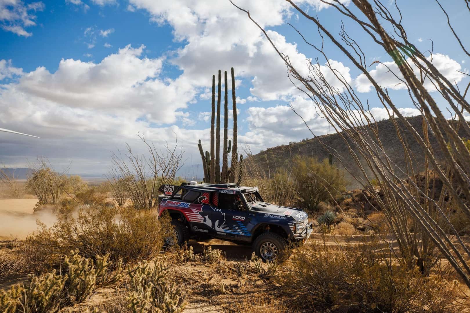 Ford Bronco DR in Baja 1000 race