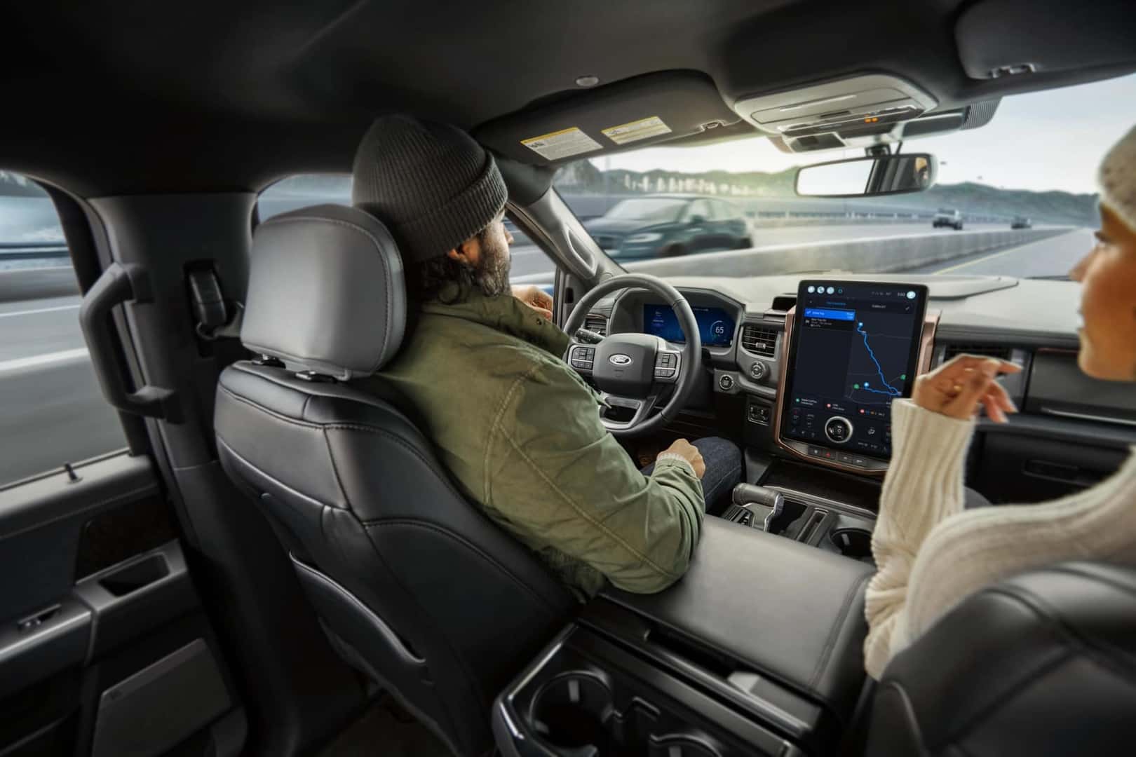 2024 Ford F-150 Lightning with BlueCruise