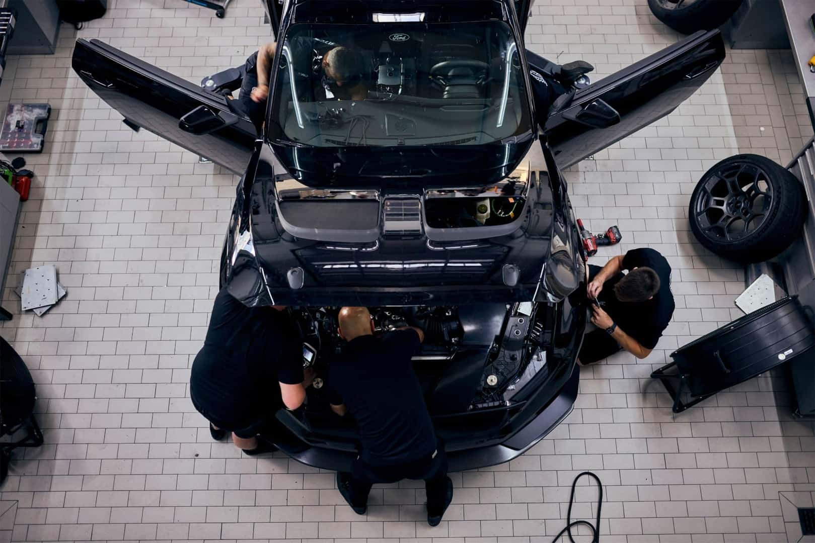 The Ford Mustang GTD's Preparation For The Record Setter