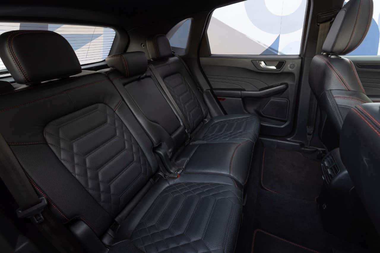 New Ford Escape Rear Seat Detail
