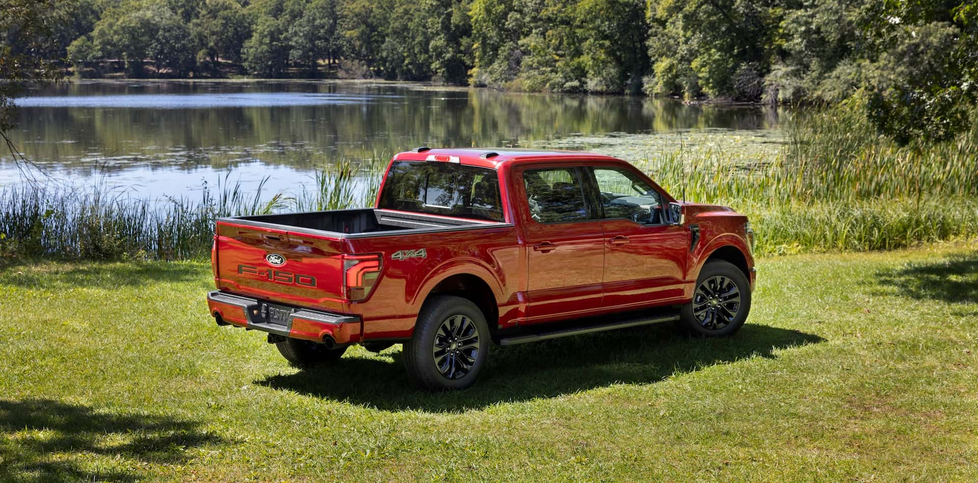 2024 Ford F-150 preproduction model shown with optional features. Available early 2024. Actual production vehicle may vary.