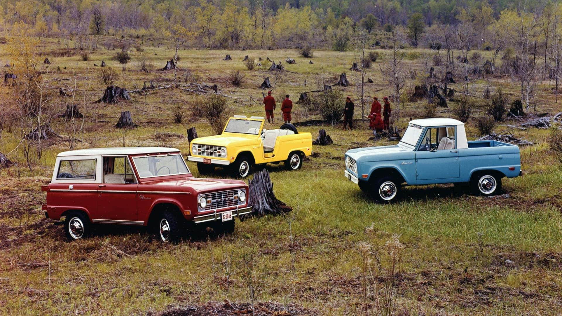 1969 Ford Bronco Lineup