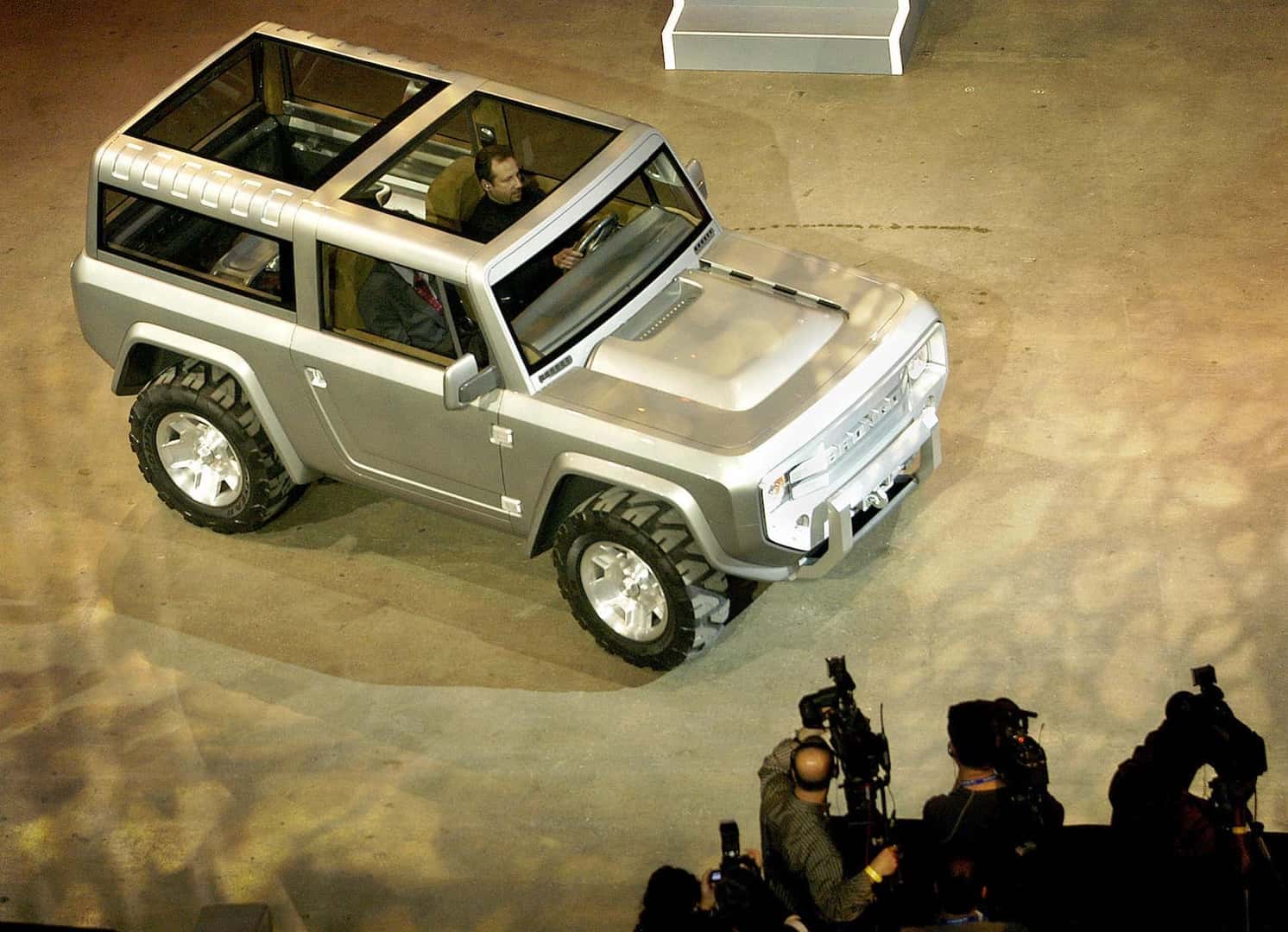 2004 Ford Bronco Concept Overhead View