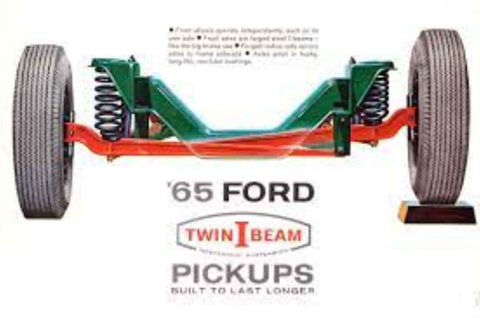 1965 Twin I-Beam Suspension