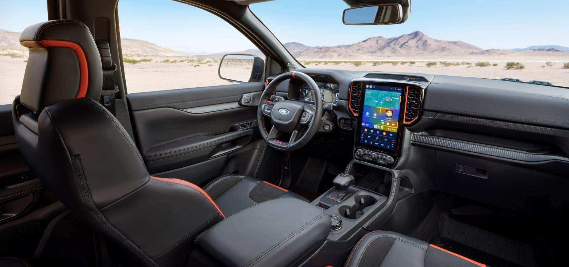 The Smashing Interior Of The Competition Demolishing Ford Ranger Raptor