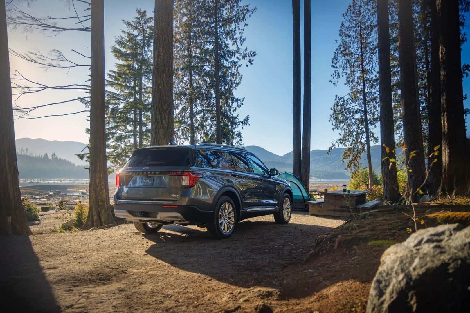 The Beautiful Backside Of The 2025 Ford Explorer, Exploring the Forest