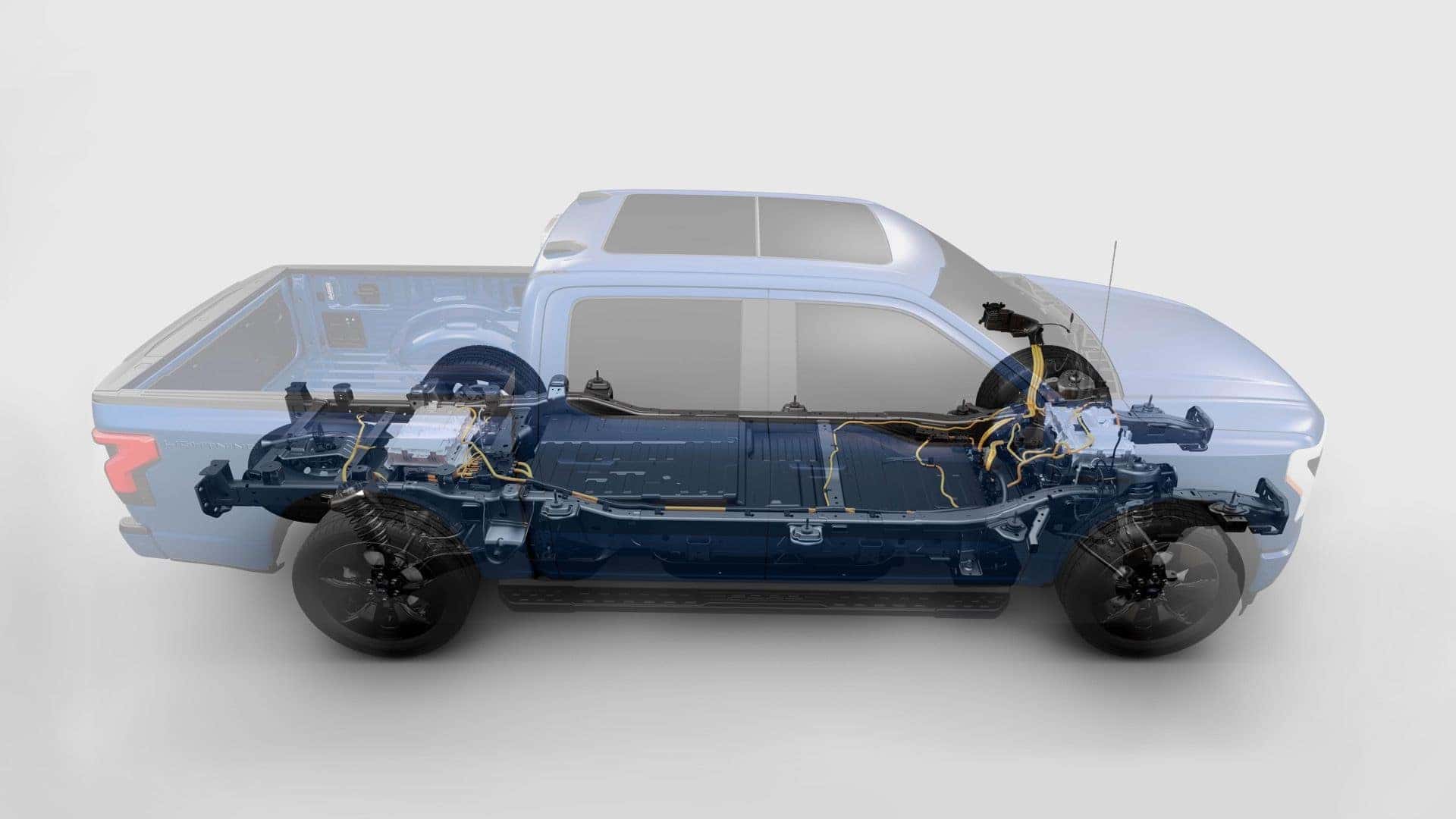 The Interesting Undercarriage Of The Affordable Ford F150 Lightning