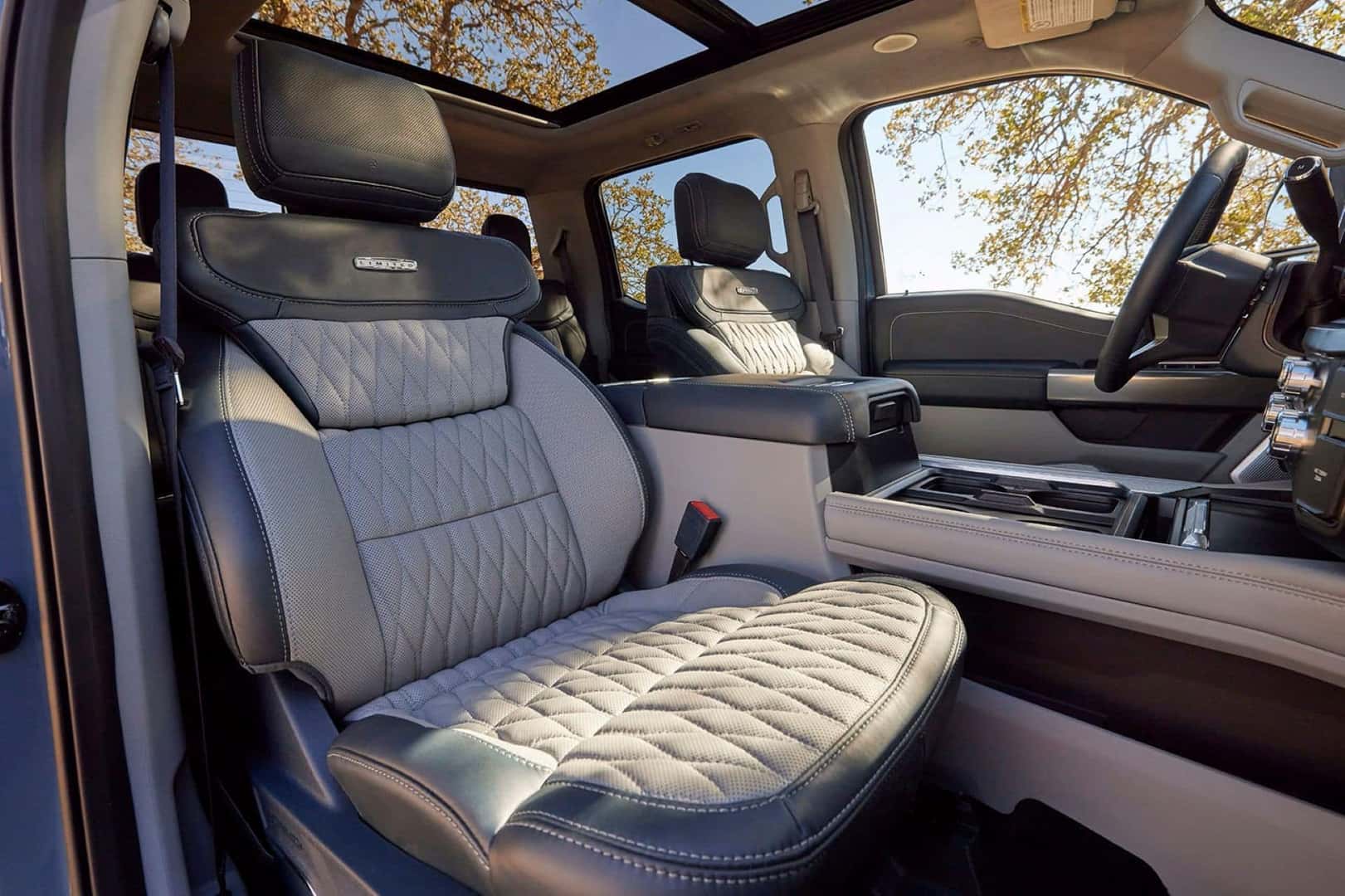 The Soft And Comfy 2023 Ford F-250 Front Seats