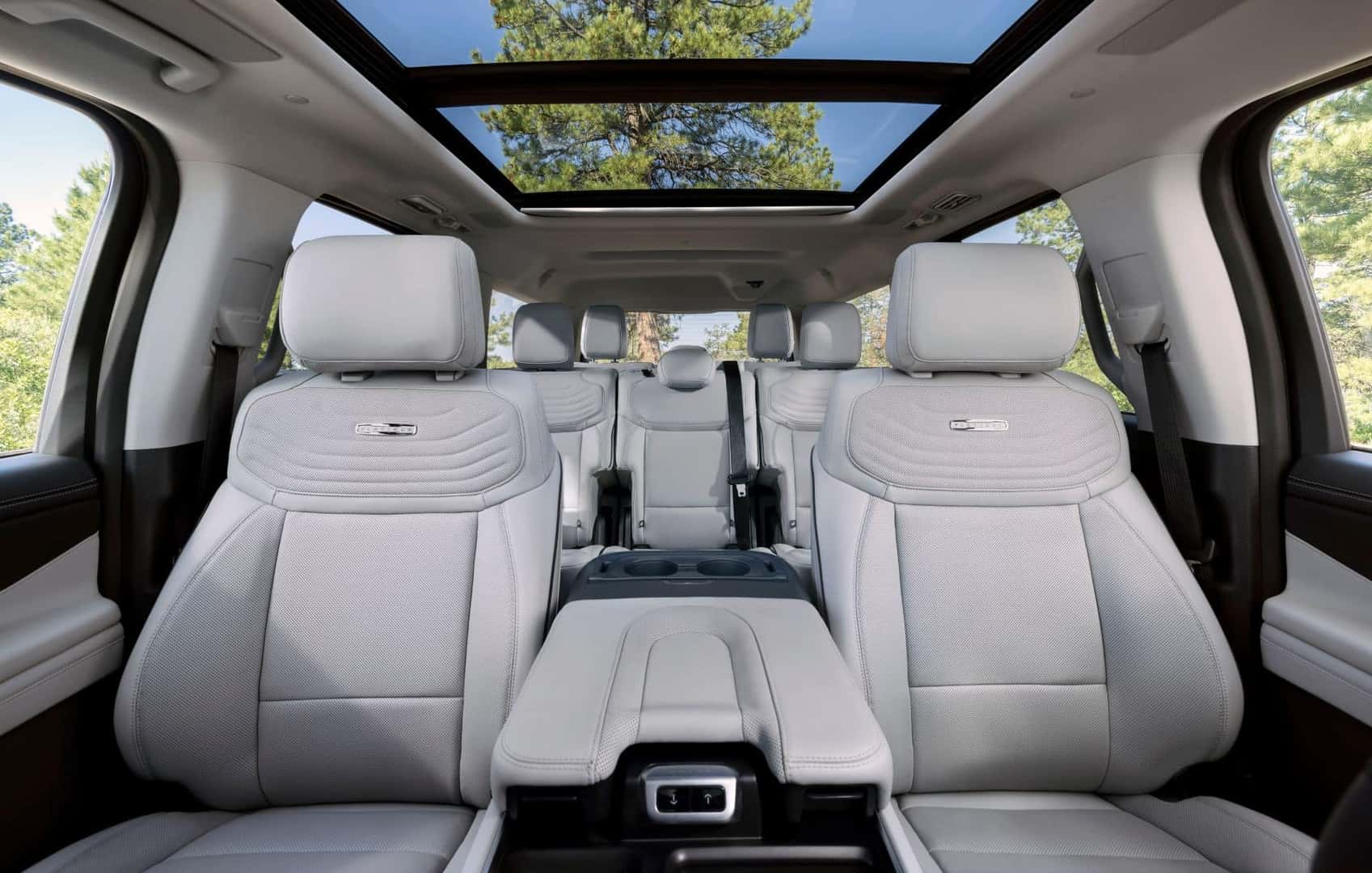 The Several Seats And Spacious Interior Of The Brand New 2025 Ford Expedition