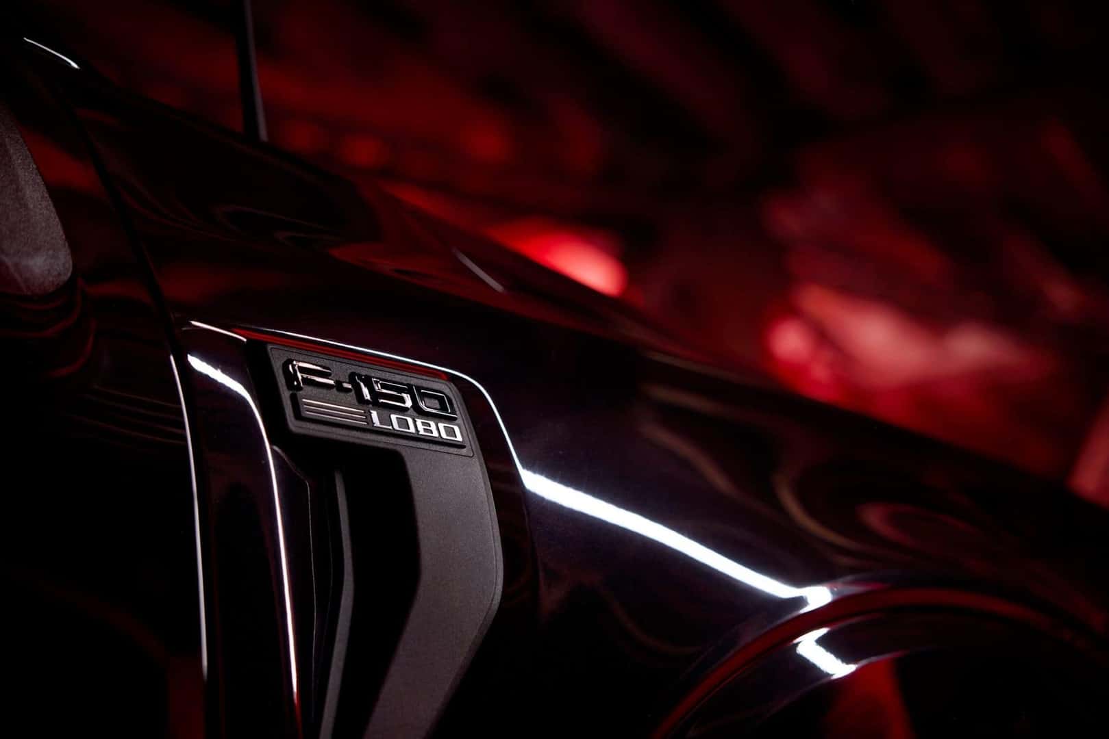 The Fashionable F-150 Lobo Logo On The Fantastic Ford F-150 Lobo Package